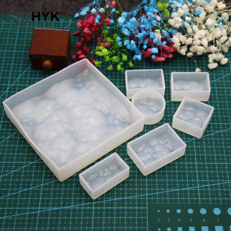 Resin Ocean Wave Mold - Nước Gợn Sóng Sóng Mặt Dây