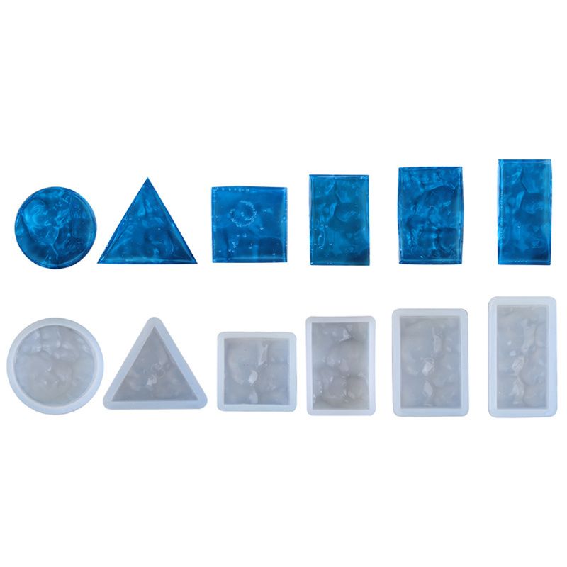 Resin Ocean Wave Mold - 4Pcs Sea Wave Resin Mold Water