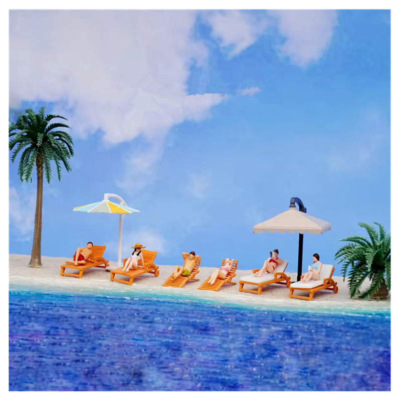 Resin Craft Kit - New 1/64 Bikini Beach Men And