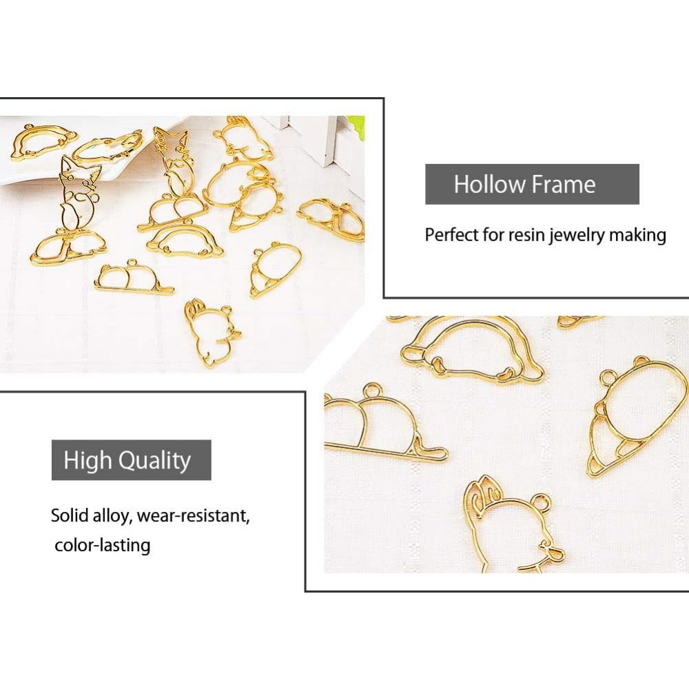 14pcs Hibernator Theme Open Be - đánh giá và giá Resin Jewelry Kit