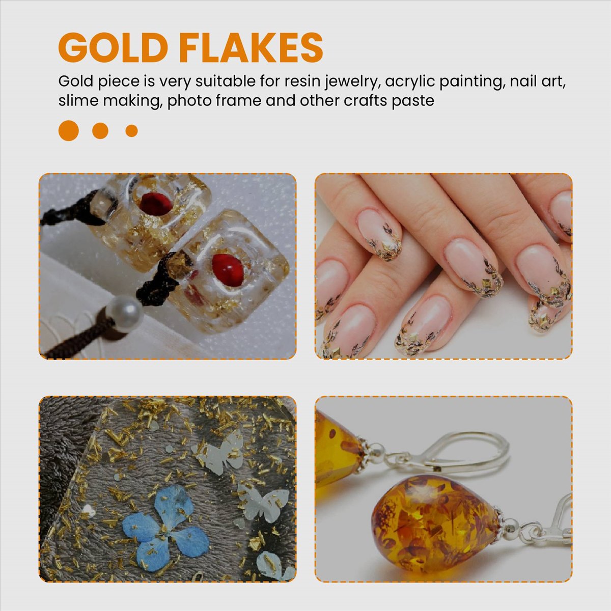 Exquisite- Gold Foil Flakes fo - đánh giá và giá Gold Foil Flakes