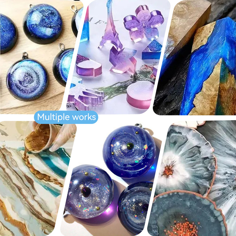 Starry Sky Epoxy Resin Pigment - đánh giá và giá Resin Jewelry Kit