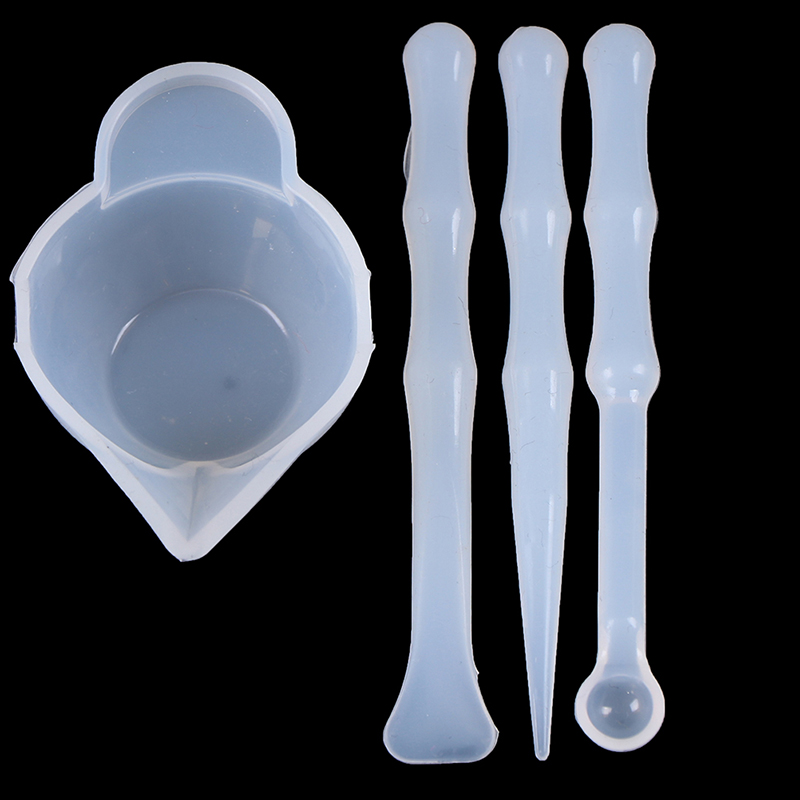1Set Mix Cup Silicone Mold Epo - đánh giá và giá Mixing Cup Silicone