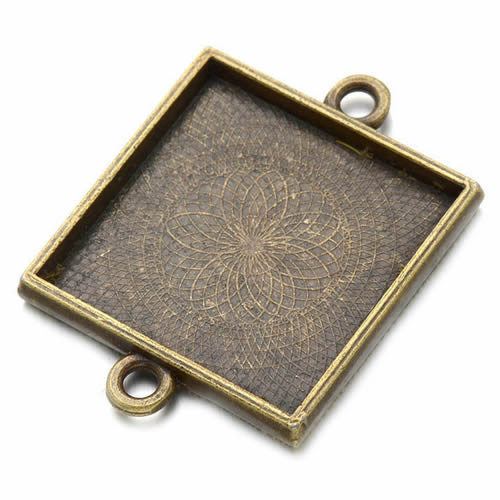 Onebeading Phù Hợp 25X25Mm Vuô - đánh giá và giá Bezels Set Pendant