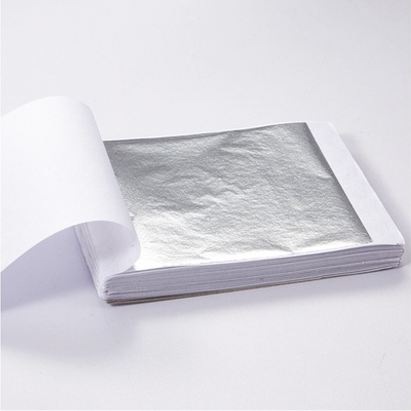 100pcs9x9cm Nghệ Thuật Thủ Côn - đánh giá và giá Gold Foil Flakes