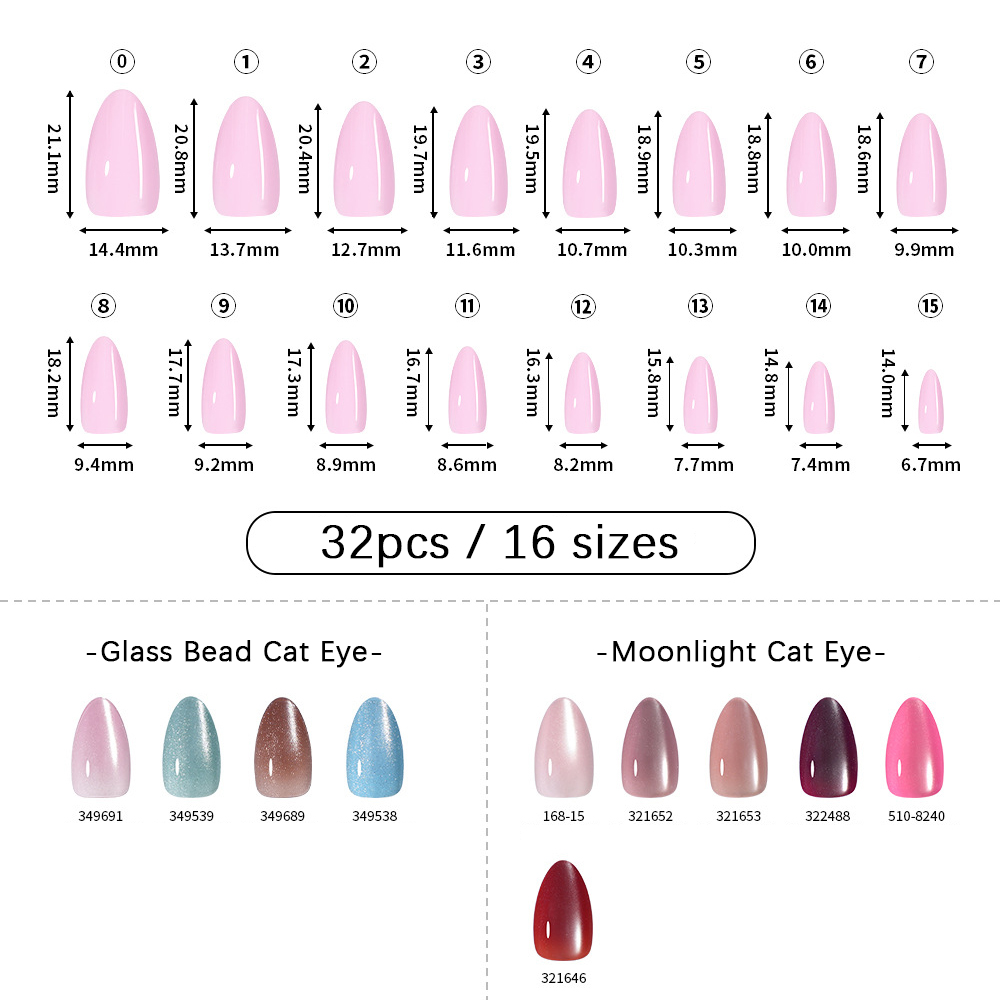 VITAGWX 32pcs Press on Nails A - đánh giá và giá Resin Craft Material