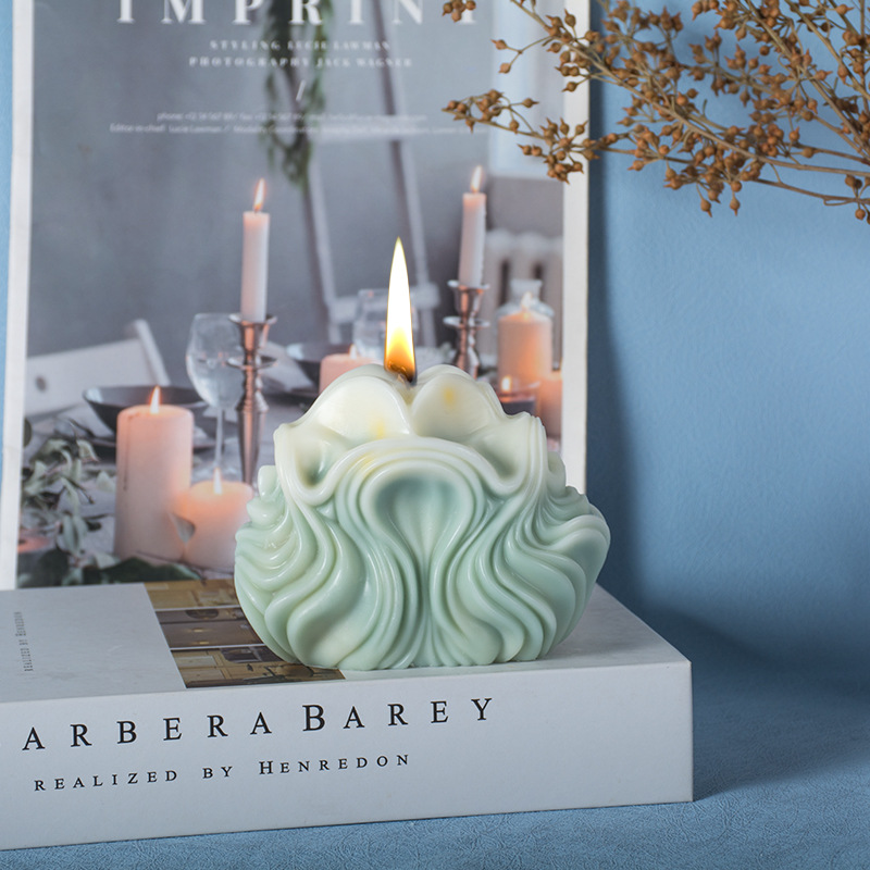 Ocean Shell Candle Silicone Mo - đánh giá và giá Resin Ocean Wave Mold