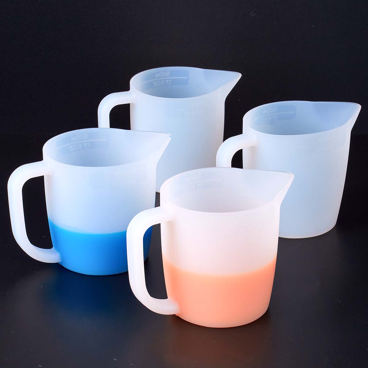 500ML Silicone Measuring Cup w - đánh giá và giá Mixing Cup Silicone