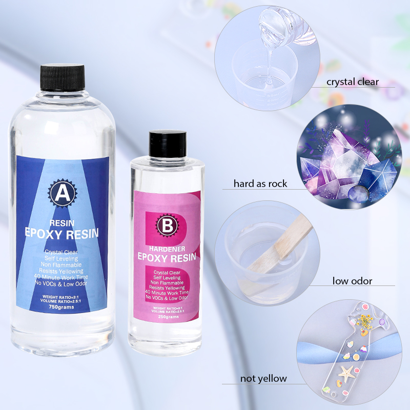 Epoxy Resin Kit Crystal Clear  - đánh giá và giá Mixing Cup Silicone