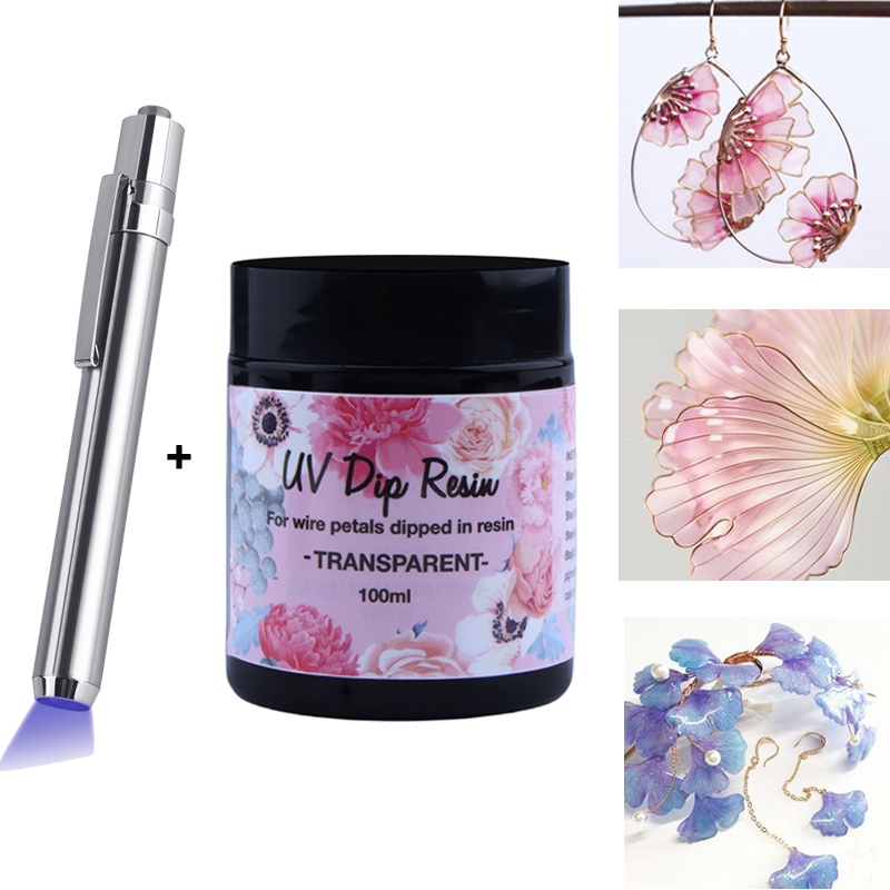 UV DIP Resin Glue UV Flower-Ma - đánh giá và giá Epoxy Uv Resin Kit