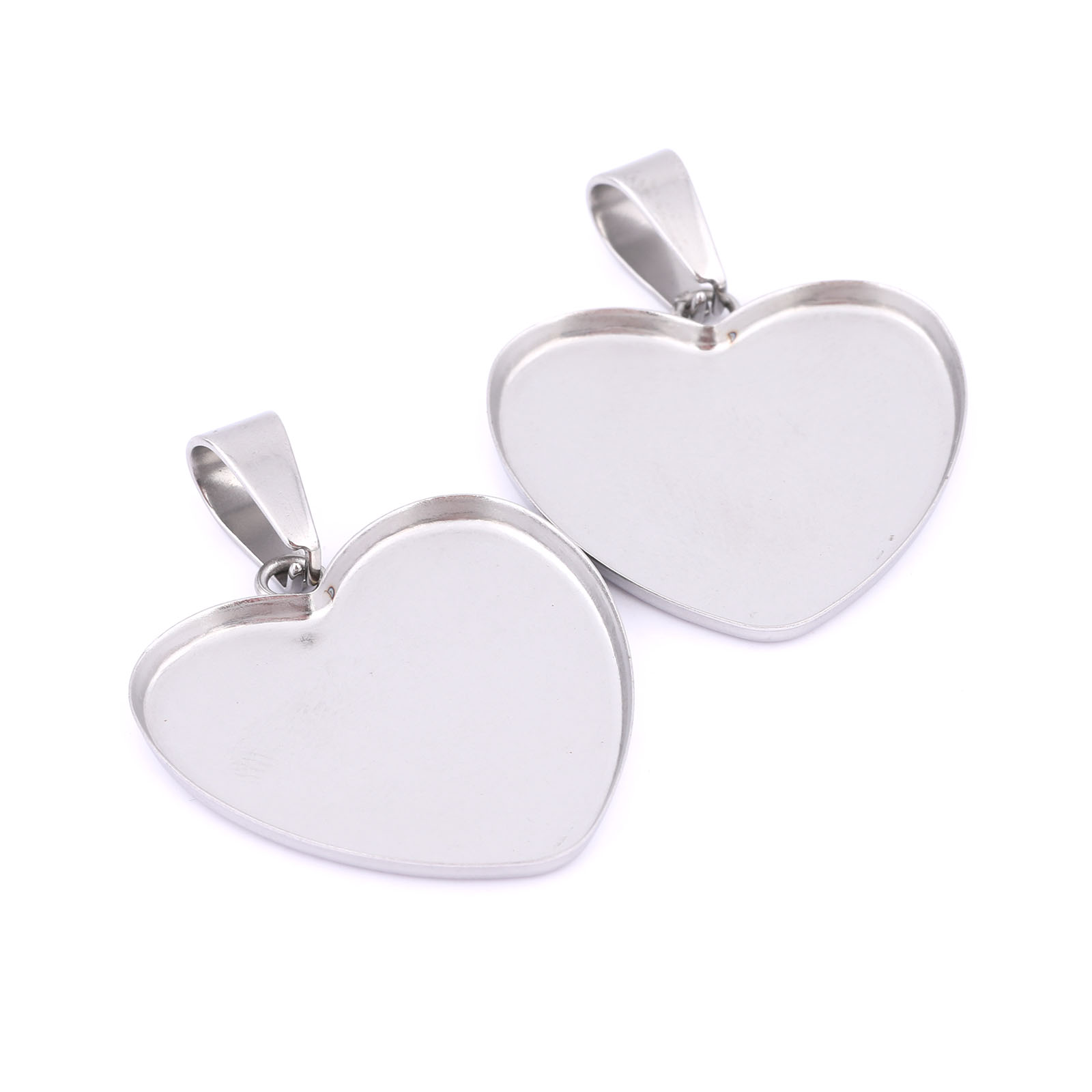 10pcs Stainless Steel Gold Pla - đánh giá và giá Bezels Set Pendant