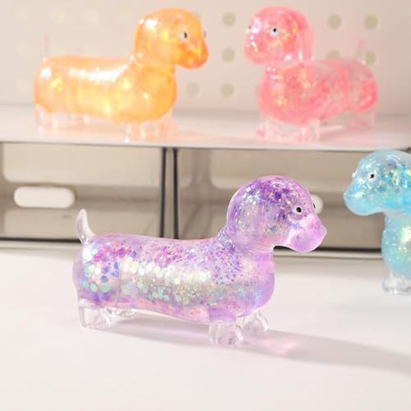 Glitter Dachshund Soft Stretch - đánh giá và giá Resin Craft Material