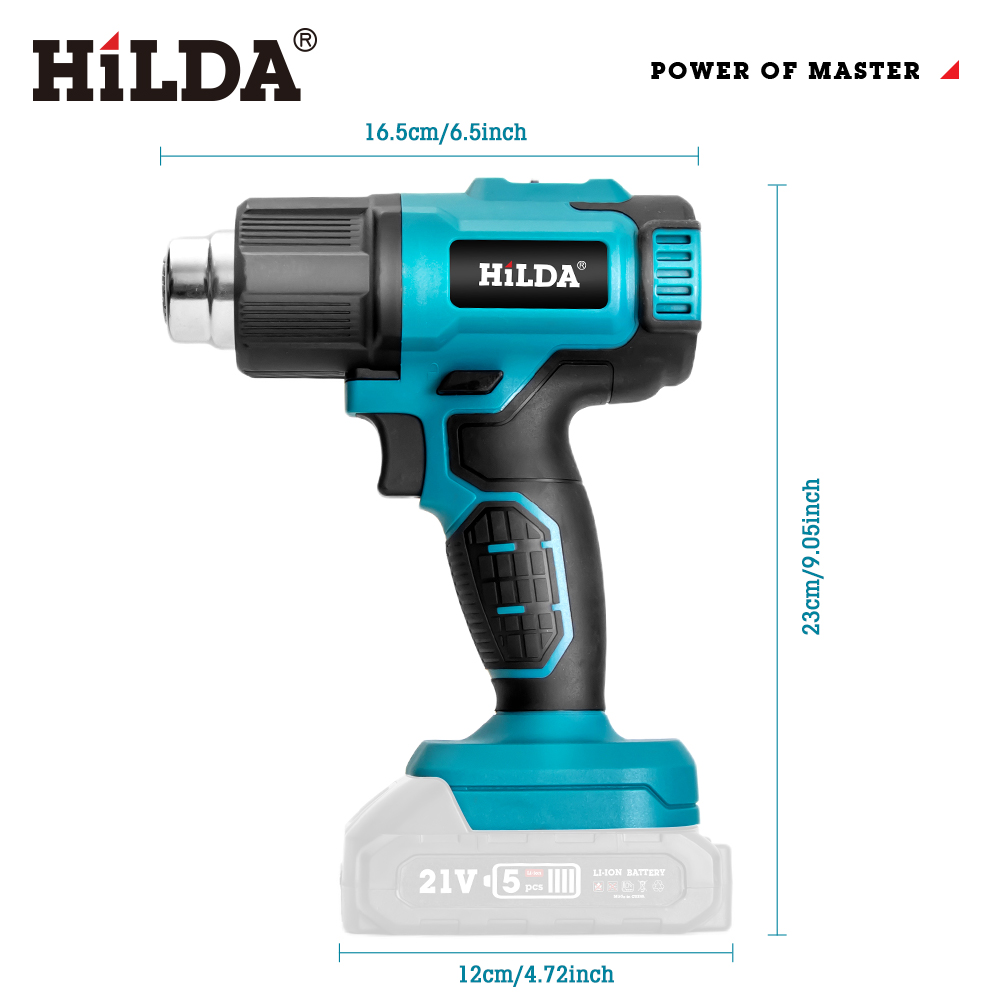 HILDA Handheld Hot Air Gun Adj - đánh giá và giá Heat Gun Small