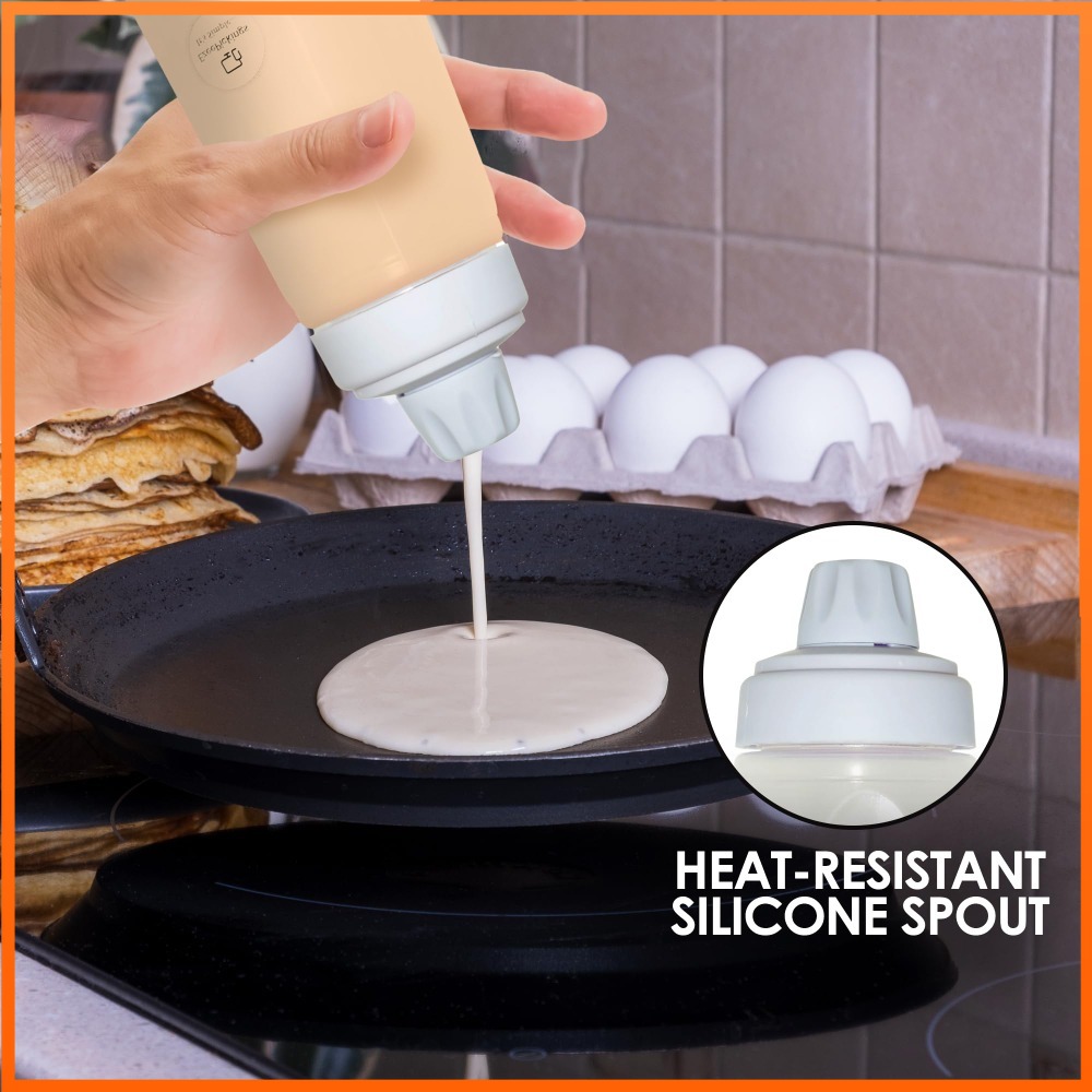 1000ML Silicone Pancake Batter - đánh giá và giá Mixing Cup Silicone