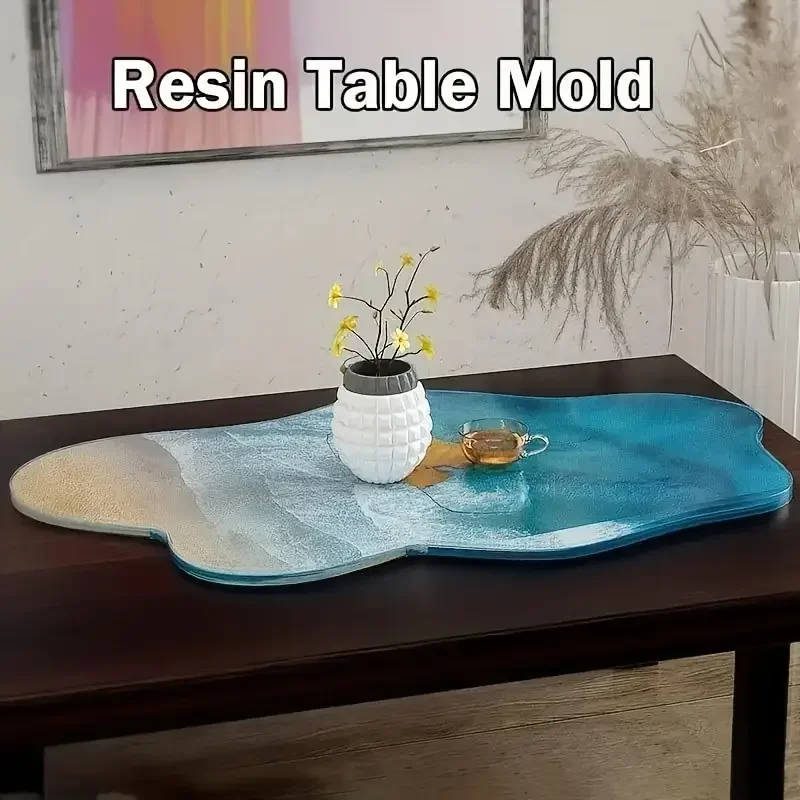 Large 61cm Irregular Trays Epo - đánh giá và giá Resin Ocean Wave Mold