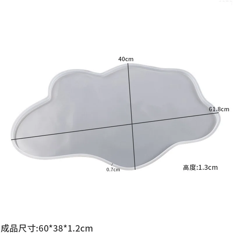 Large 61cm Irregular Trays Epo - đánh giá và giá Resin Ocean Wave Mold