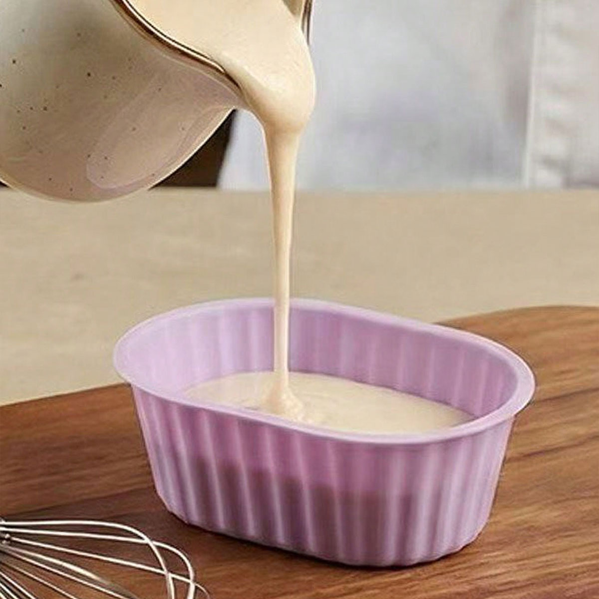 Silicone dessert cup cake mold - đánh giá và giá Mixing Cup Silicone