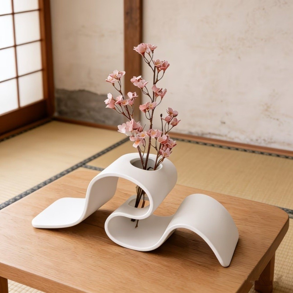 Gift Elegant 3D Printing Vase  - đánh giá và giá Dried Flower Bulk