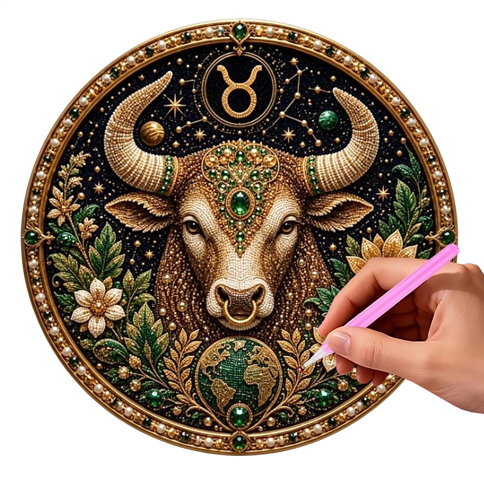 12 Zodiacs Signs Pearl Art Kit - đánh giá và giá Resin Craft Kit