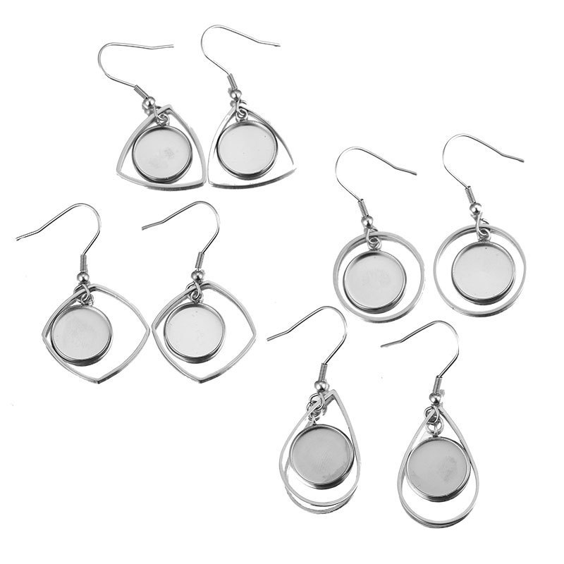 10 Chiếc Khay Inox Ốp Viền Cab - đánh giá và giá Bezels Set Pendant