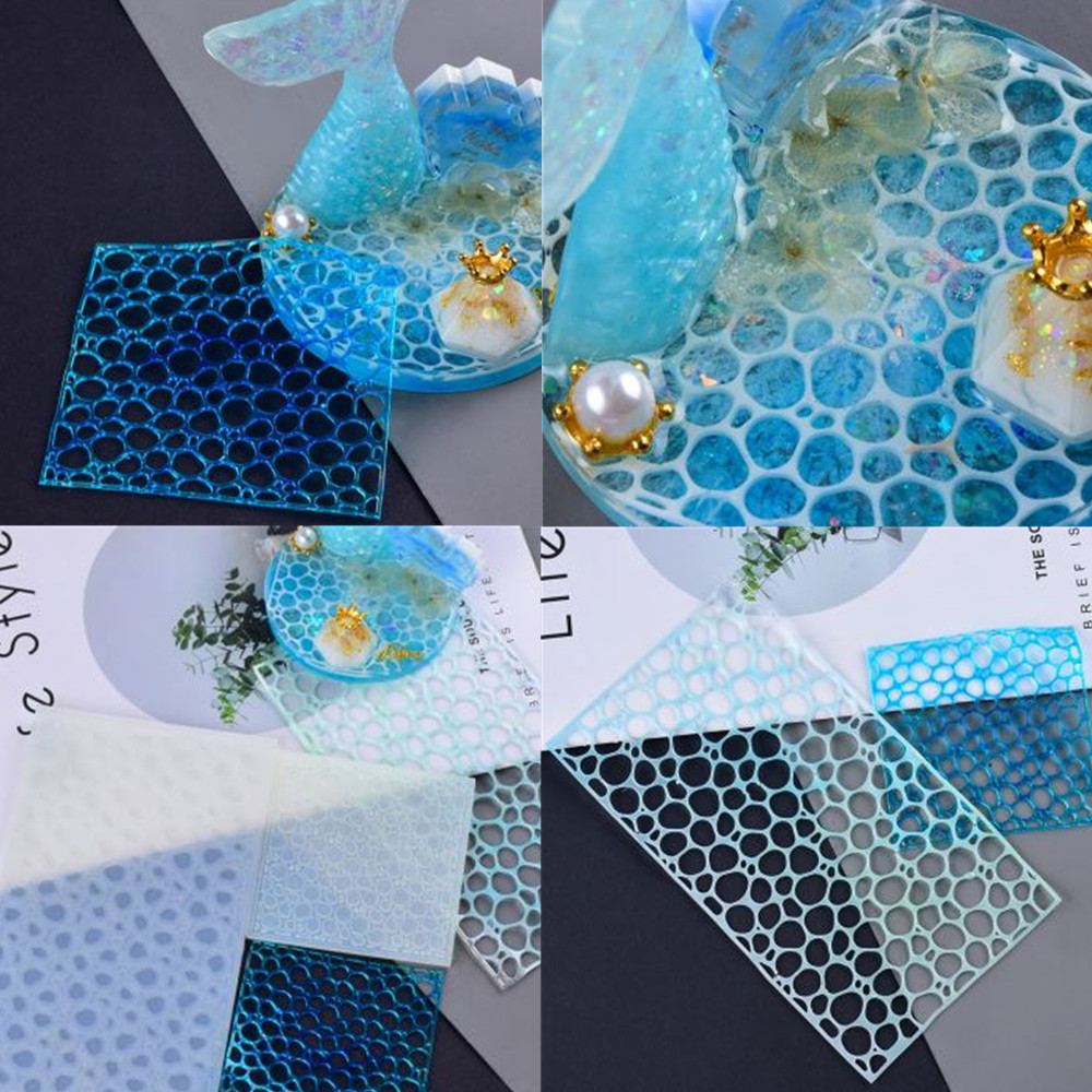Pha Lê Sóng Nước Nhựa Dính Khu - đánh giá và giá Resin Ocean Wave Mold