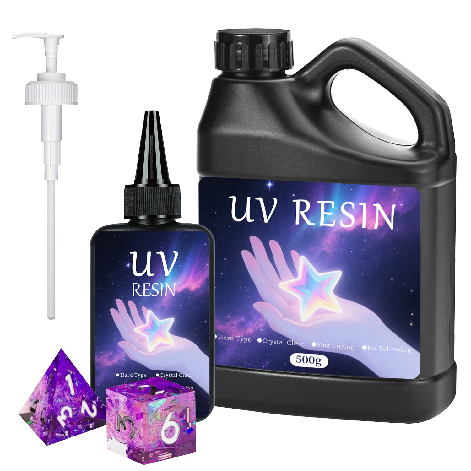 UV Resin kit with Casting Tool - đánh giá và giá Epoxy Uv Resin Kit