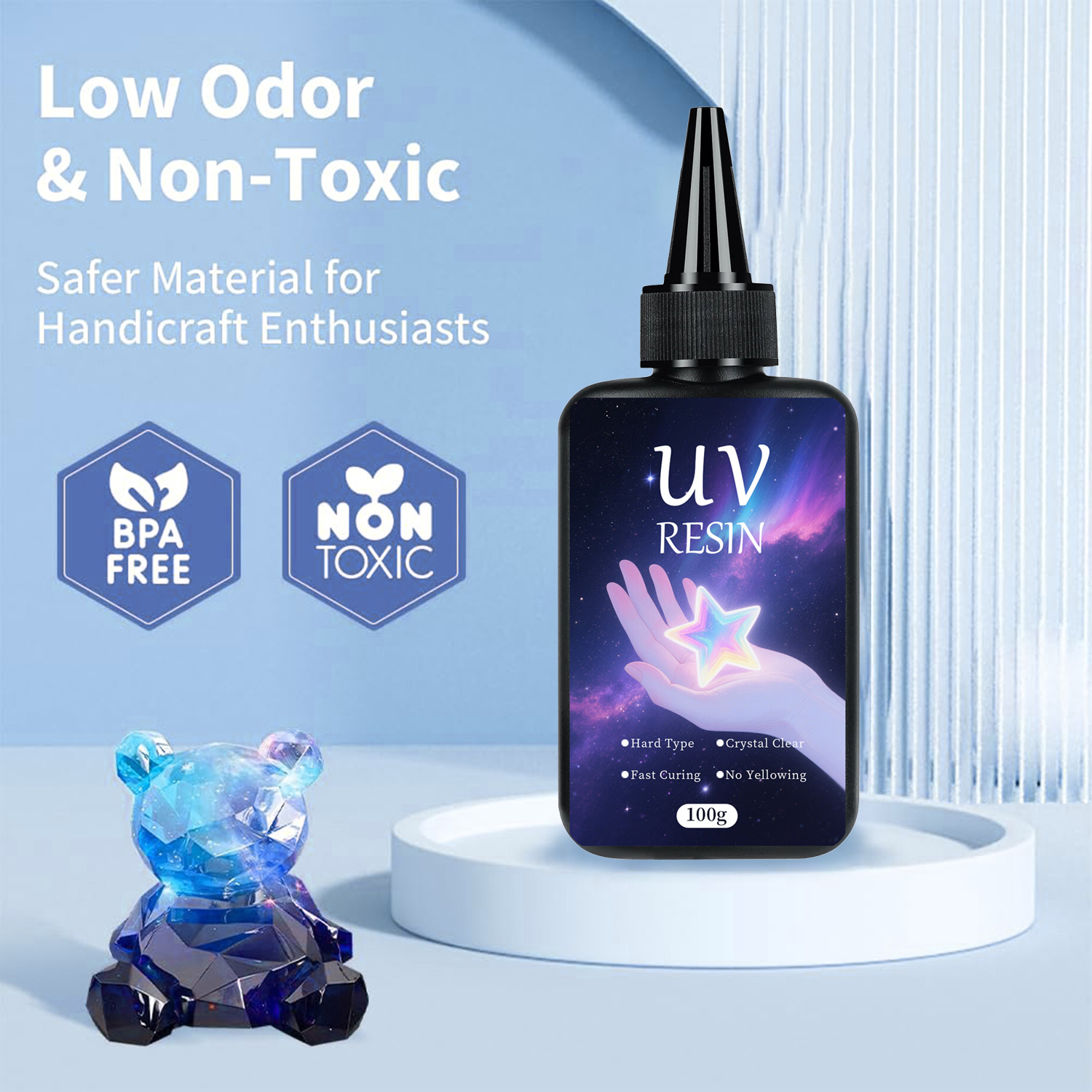 UV Resin kit with Casting Tool - đánh giá và giá Epoxy Uv Resin Kit