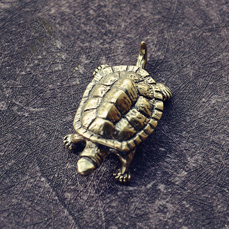 Retro Brass Tortoise Ornament  - đánh giá và giá Resin Craft Material