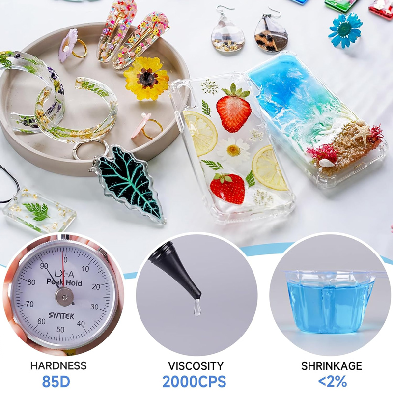 Upgraded UV Resin Hard Starter - đánh giá và giá Epoxy Uv Resin Kit