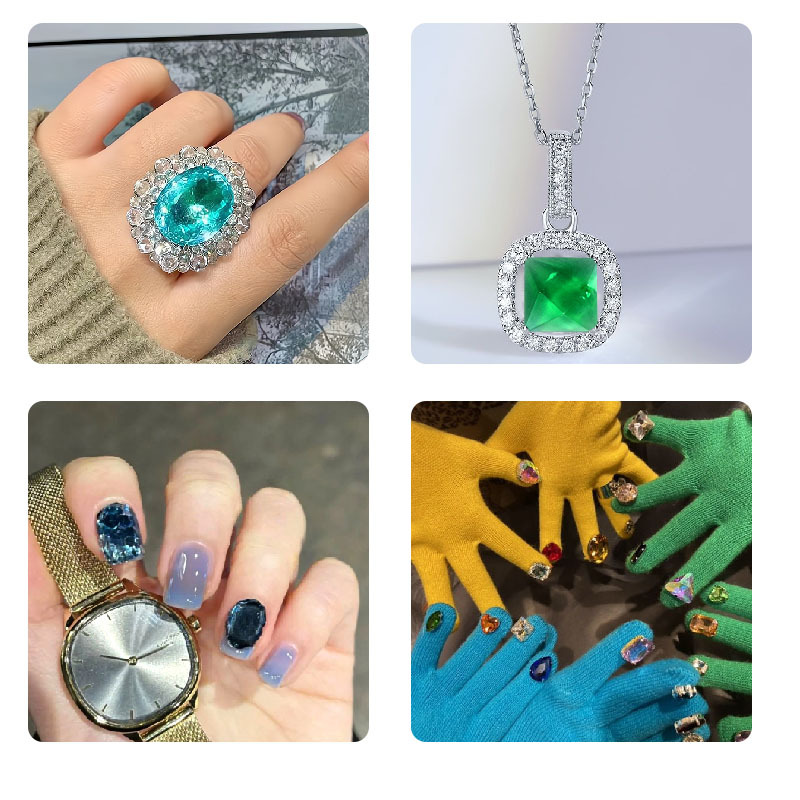 DIY Cube Ring Necklace Bracele - đánh giá và giá Resin Craft Kit