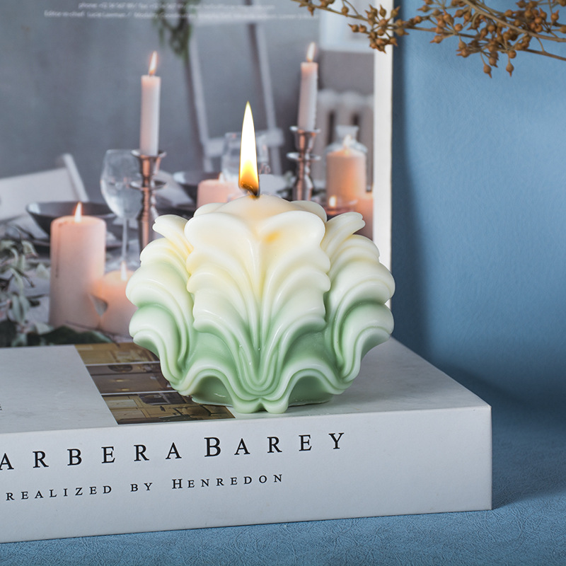 Ocean Shell Candle Silicone Mo - đánh giá và giá Resin Ocean Wave Mold