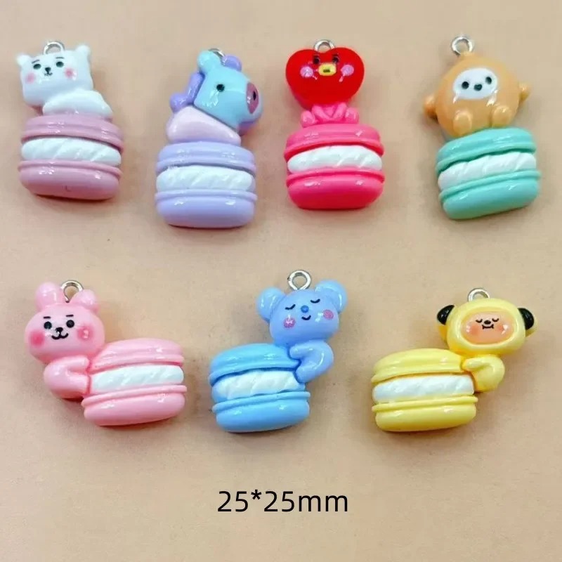 10pcs Mixed Cartoon Resin Char - đánh giá và giá Resin Craft Material