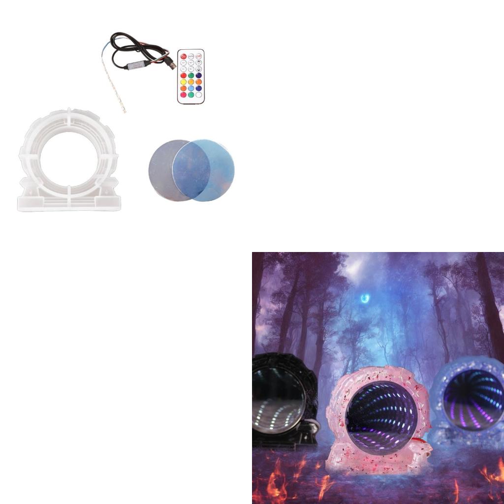 Khuôn đúc silicone gương Abyss - đánh giá và giá Resin Craft Genshin